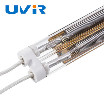 Dobra cena. 4400W Lampa średniej fali podczerwieni, złocona kwarcowa rura w Internecie