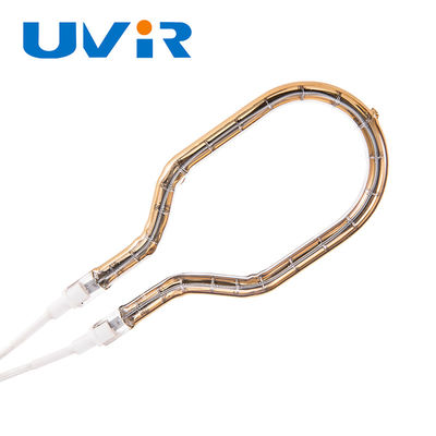 Dobra cena. Złoty odblaskowiec lampy podczerwonej kwarcowej lampy ogrzewającej 200-6000W w Internecie