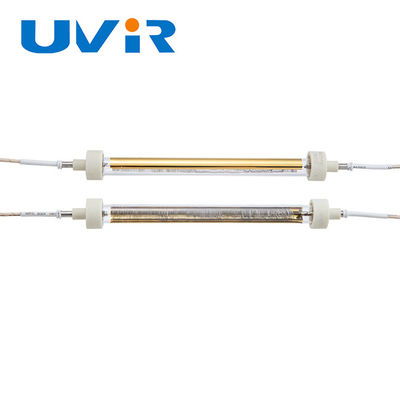 Dobra cena. 120V 100W Średnia fala podczerwona lampa cieplna z złotym odblaskiem w Internecie