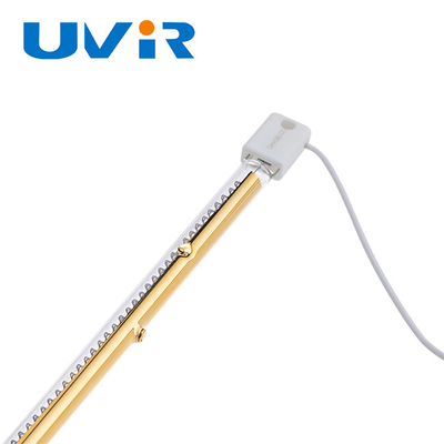 Dobra cena. Kwarcowa lampa halogenowa na podczerwień z powłoką złota Pojedyncza rura 230V 1200W w Internecie