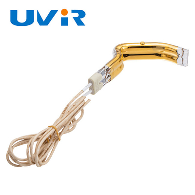 Dobra cena. L-Type Quartz Tube Tungsten Filament Infrared Heater Lamp Twin Tube Short Wave IR Lamp w Internecie
