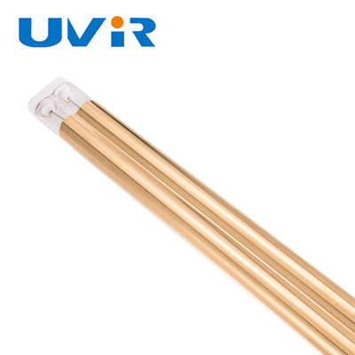 Dobra cena. 200-10000w Uvir Złote powłoka Twin Tube kwarcowa lampa IRP Lampa podczerwona do drukarki w Internecie