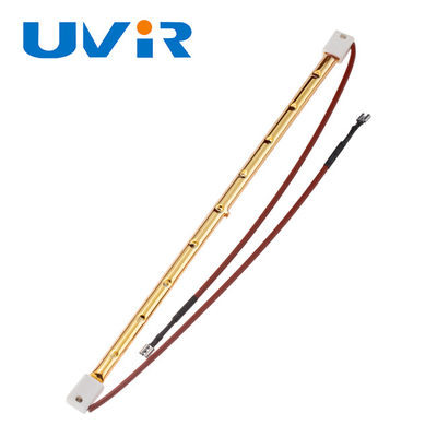 Dobra cena. SK15 2000W Złota Powlekana Kwarcowa Lampa Grzewcza na Podczerwień do Sauny w Internecie