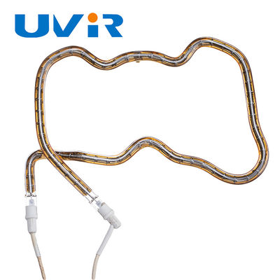 Dobra cena. 3D-formatowe złoto pokryte krótkofalowe podczerwone rurki grzewcze 150-6000W w Internecie