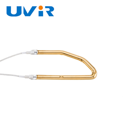 Good price 230V 1380W Pozłacana rura grzewcza na podczerwień Lampa 3D IR Emitery grzewcze w Internecie