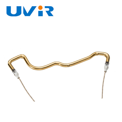 UV Special Shape Gold Coating IR Infrared Emiter Industry Short Wave