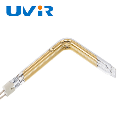 Pozłacana rura grzejna na podczerwień 150-6000W 45-480V