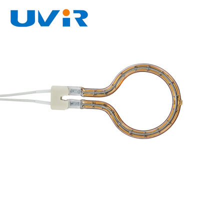 Good price Kwarcowa lampa grzewcza na podczerwień w kształcie pierścienia, lampa grzewcza z powłoką złotą 100-7600W w Internecie