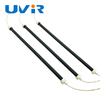 Good price 150W-2000W Pojedyncza rurka Lampa na podczerwień 50-500mm Czarna fala Długa rurka do utwardzania w Internecie