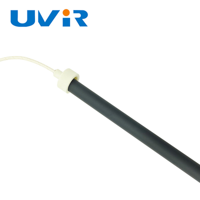 Good price Pojedyncza rura Kwarcowa lampa na podczerwień Czarna rurka Lampa halogenowa do ogrzewania przemysłowego w Internecie