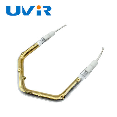 Wszechstronna 150-6000W Infraczerwona Rura Elementów Grzewczych z napięciem 45-480V i złoty odblaskowiec dla procesów przemysłowych