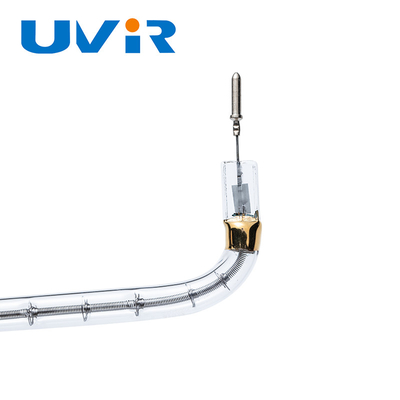 Lampa IR krótkowzłonowa typu U z kwarcowej lampy halogenowej