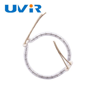 3D Form Infrared Heating Element Tube przejrzysta kwarcowa halogenówka dla elementów urządzeń grzewczych