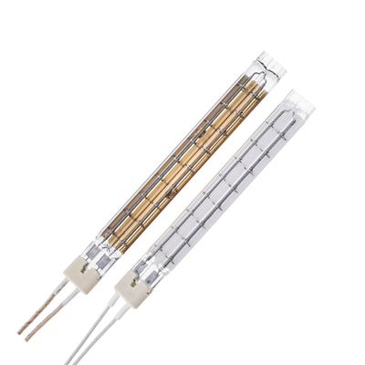 Złota powlekana 1200W podwójna lampa halogenowa na podczerwień