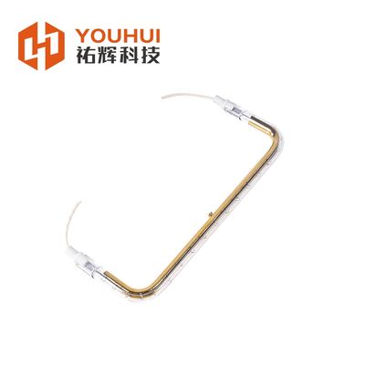 Dobra cena. U-Type Single Infrared Heating Heater Tube Lamp Złote Halogen Quartz Lamp w Internecie
