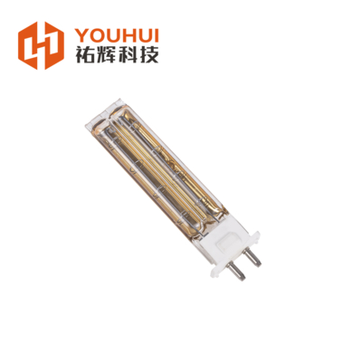 420W 120V Lampa na podczerwień z dwiema rurami i złotą powłoką do druku 3D