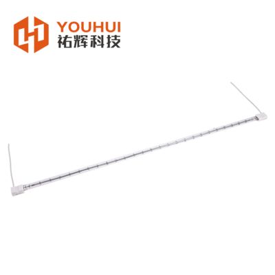 Pojedyncza lampa kwarcowa na podczerwień z żarnikiem wolframowym i szkłem kwarcowym do zastosowań przemysłowych