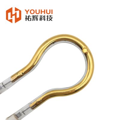 Dobra cena. 55-575V 8-14mm Tube Diameter Ring Infrared Lamps with 1-Year Warranty Short Wave Heat Lamp Tube w Internecie