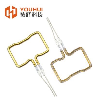 Dobra cena. UVIR Infrared Heating Element Tube z żywotnością 5000-20000h, 85% efektywnością cieplną i złotą powłoką do zastosowań przemysłowych w Internecie