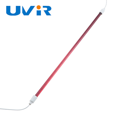 Lampy halogenowe IR 2600 stopni, rubinowa kwarcowa lampa halogenowa do podgrzewania żywności
