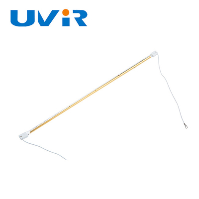 Good price SK15 Base Quartz Infrared Heat Lamps Odbłyśnik w kolorze złotym o mocy 1200 W w Internecie