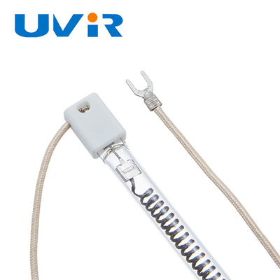 SK15 Lampa grzewcza na podczerwień z włókna węglowego 450W 240V, rura kwarcowa