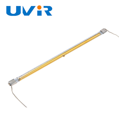SK17 Złote Powlekanie Kwarcowa Lampa Grzewcza Na Podczerwień 1000W 220V