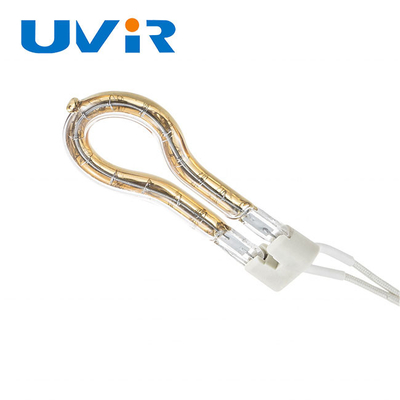 Żarówka halogenowa na podczerwień ze złotym pierścieniem 220V 450W, średnica 606mm