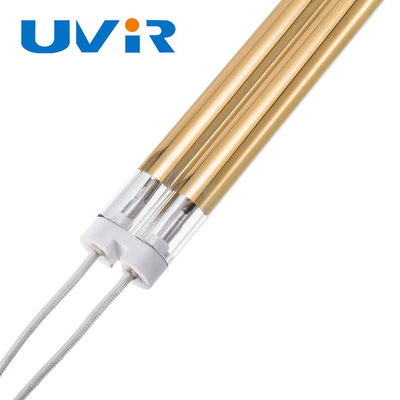 Good price Średniofalowa podwójna lampa grzewcza na podczerwień 2500 W do ogrzewania powłoki w Internecie