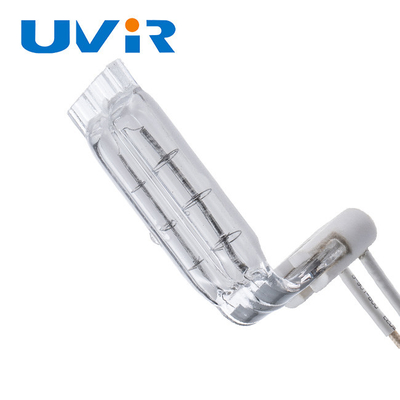 150-6000W Szkło kwarcowe 3D kształt L typu biała powłoka Lampa podczerwona