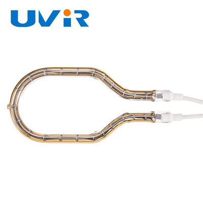 Good price Unikalne lampy na podczerwień 230 v 2200 W Złoty reflektor Elektryczny element grzejny w Internecie