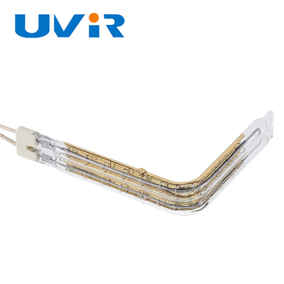 Good price Złoty halogenowy element grzewczy w kształcie litery L 1050W 230V do zastosowań przemysłowych w Internecie