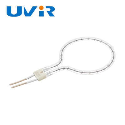 Good price Dostosowane przezroczysta, wysoka rura kwarcowa Lampy na podczerwień z pierścieniem 230 V Odporność na uderzenia ciepła w Internecie