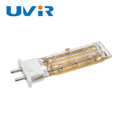 TC04 Gold Coating Dwururowe lampy na podczerwień do maszyny drukarskiej 2s Ogrzewanie