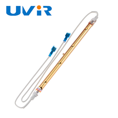 Good price 900W 220V Kwarcowe lampy na podczerwień Krótka fala złoty reflektor akcesoria grzewcze do piekarnika w Internecie